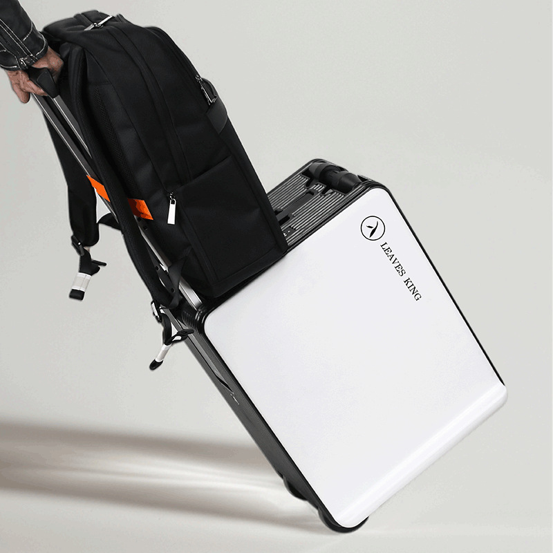 Oem Custom Electric Luggage Rideable 20inch Boarding Large Capacity Smart Suitcase Trolley Case