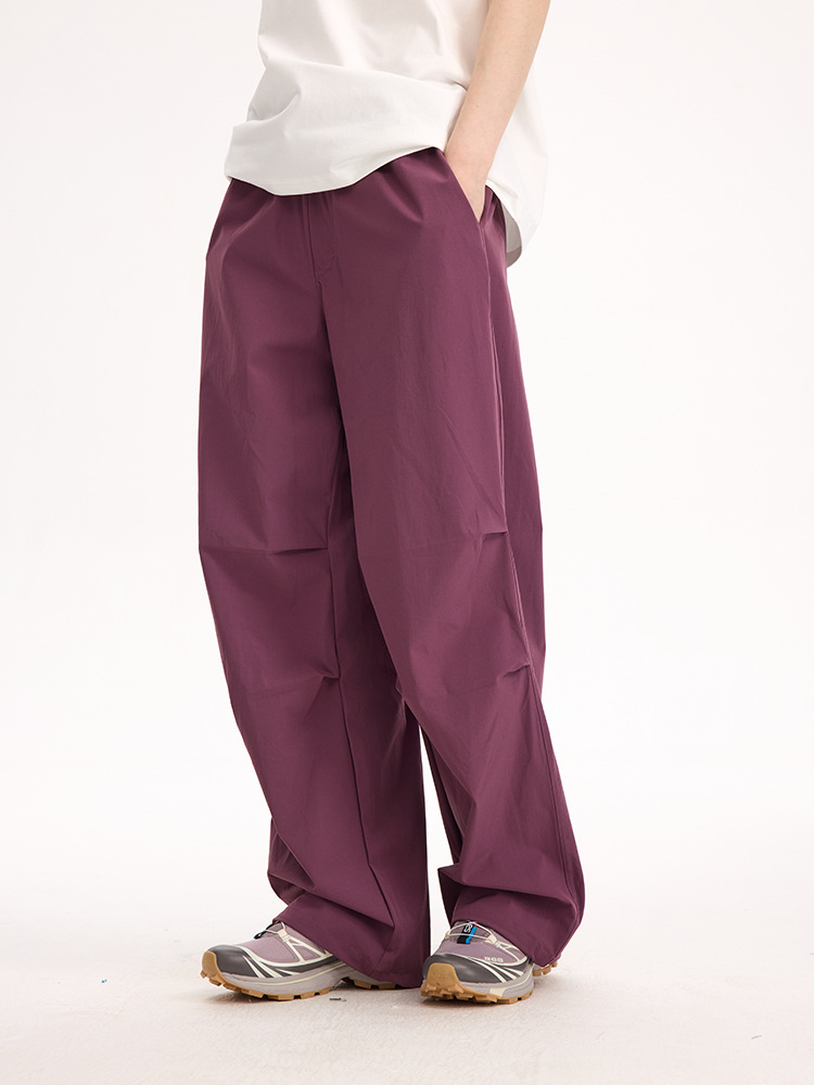 Lightweight Waterproof Quick-Drying Sunscreen Parachute Pants Outdoor Hiking And Mountaineering Loose American Casual Overalls