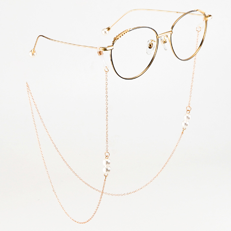Glasses Chain Neck Hanging Women's Fashion Sunglasses Chain Antique Lanyard Men's Y Internet Popular Retro Lolita Eye Chain