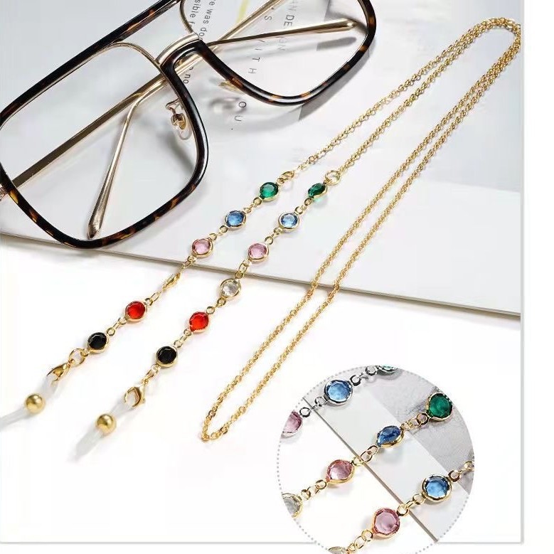 Advanced Glasses Chain European And American Fashion Anti-lost Chain Mask Glasses Accessories